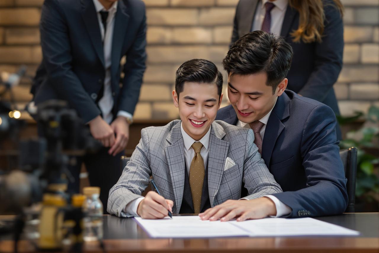 签约新生代演员陈思远，九色视频艺人矩阵再添新星